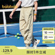 巴拉巴拉童裝兒童褲子男童女童2025夏季薄款褲子速干休閑長褲208225108210