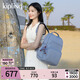 Kipling男女款2025春夏新款大容量15.6寸電腦包雙肩包畢業(yè)旅行|SO BABY 藍(lán)灰色