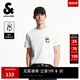 杰克·瓊斯（JACK&JONES）男裝25年短袖T恤男士夏季棉質涼感圓領潮流休閑卡通熊貓印花半袖 A06本白色 常規(guī) M 175