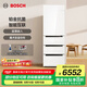 博世（BOSCH）冰箱 M6四開門多門406L大容量家用變頻電冰箱 超薄嵌入式 鉑金抗菌 風冷無霜 支持國家補貼 KGF42VA20C