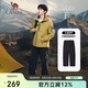 駱駝（CAMEL）【王俊凱同款】戶外滑雪褲男三防水束腳褲加絨長褲沖鋒褲 6805
