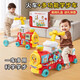 夢(mèng)多福小火車玩具嬰兒學(xué)步車幼兒周歲0-1歲兒童男女孩寶寶生日禮物早教