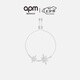 APM Monaco六芒星情侶手鏈氣質(zhì)手飾簡(jiǎn)約時(shí)尚銀飾七夕情人節禮物送女友
