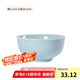 龍泉青瓷米飯碗陶瓷新款創(chuàng)意中式餐具家用加厚吃飯碗大號面湯碗喝粥碗小碗 5.5英寸粉青碗