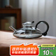 SUSHI CERAMICS玻璃茶壺加厚耐熱煮茶壺養(yǎng)生壺花茶壺福鼠壺?zé)熁疑? title=