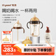 世喜鴨嘴奶瓶6-12個(gè)月以上一杯三用ppsu仿母乳300ml帶重力球手柄