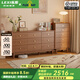 樂系（LEXI）實(shí)木九斗柜臥室簡(jiǎn)約五斗柜房間收納柜客廳置物柜抽屜儲(chǔ)物柜子 實(shí)木-單個(gè)九斗柜-胡桃色