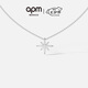 APM Monaco六芒星鎖骨毛衣鏈設(shè)計(jì)感時(shí)尚簡約飾品七夕情人節(jié)禮物送女友