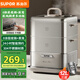 蘇泊爾（SUPOR）電蒸鍋 電煮鍋 電火鍋 多功能家用蒸包子鍋 智能預(yù)約電熱鍋 12升不銹鋼多用途鍋ZN23FC660