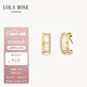 LOLA ROSE羅拉玫瑰拱門耳環(huán)銀耳釘節(jié)日禮物送女友生日禮物女