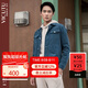 威可多（VICUTU）男士夾克舒適時(shí)尚休閑百搭外套VRS22343587 暗夜藍(lán) 170/88A 