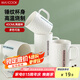 美廚（maxcook）陶瓷杯馬克杯 水杯泡茶杯家用咖啡杯早餐杯子400ml 藍(lán)色MCH5923