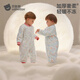 貝肽斯胎脂皮嬰兒衣服秋冬新款純棉連體衣加厚新生男女寶寶長(cháng)袖哈衣