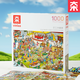 VINLAA拼圖1000片慢享時(shí)光小鎮故事拼圖成年人生日禮物益智玩具兒童男孩 廚王爭霸賽