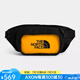 北面（The North Face）北面腰包 男女胸包斜挎包 戶(hù)外運(yùn)動(dòng)旅行 多功能輕盈騎行 時(shí)尚撞色 Summit Gold - TNF Black ONE SIZE