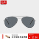雷朋（RayBan）雷朋飛行員形男女眼鏡0RB3625 003/R5銀色鏡框 尺寸62
