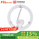 FSL LED燈板燈盤燈芯替換磁吸燈盤貼片改造燈板節(jié)能圓形燈管改造板光源模組 17W白光