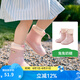 kocotreeKK樹兒童雨靴男孩女童可愛雨鞋軟底幼兒園寶寶小學生防水防滑膠鞋 兔兔奶糖 24