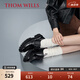 THOM WILLS【朱正廷同款】ThomWills英倫風(fēng)小皮鞋布洛克真皮增高德比鞋WD021 黑色WD021 38 /6碼