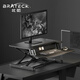 Brateck北弧 辦公升降臺 坐站辦公升降桌 升降電腦桌 小臺面小仙桌 D460 寬65cm丨D460黑
