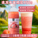 速品 冷凍青提汁果醬0添加鮮榨水果茶網(wǎng)紅手打檸檬茶奶茶咖啡原料 速凍水蜜桃果漿 950g*1瓶