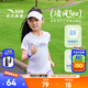 安踏兒童T恤女童裝2025年夏季新款字母印花梭織涼感透氣針織短T短袖 純凈白/冷凝紫-1 150 cm