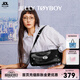 JellyToyboy女包JTB無(wú)界枕頭包.春夏真皮牛皮斜挎新款小眾高級感通勤單肩包 黑色