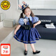 G.DUCKKIDS朱迪兔子警官洛麗塔公主裙兒童衣服夏裝小女孩生日裙子兒童cos服 連衣裙加領(lǐng)帶套裝aieksmq 150 （建議身高140cm 12-13歲）