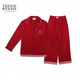 TEENIE WEENIE情侶睡衣套裝紅色新年款情侶家居服套裝 幸運紅（男款） M