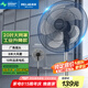 美菱（MeiLing）電風(fēng)扇/風(fēng)扇輕音節(jié)能交流定頻落地扇家用/商用/辦公室/工業(yè)風(fēng)扇 五葉搖頭大風(fēng)量電扇MPF-DL015