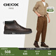 GEOX杰歐適男鞋2025秋季踝靴復古圓頭系帶馬丁靴U46DDA 咖啡色C6009（單里） 42