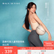 MAIA ACTIVE【虞書欣同款】腰精褲 收腹細腰高彈緊身瑜伽褲健身褲子九分褲女 [虞書欣同色]9分中縫口袋-遠山灰 M