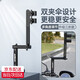 何健弓電動(dòng)車(chē)雨傘支架固定傘支架自行車(chē)嬰兒車(chē)收縮支撐雨傘架  【安裝便 黑標(biāo)-升級(jí)三折款【多角度調(diào)節(jié)】