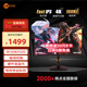 Lecoo聯(lián)想來酷27英寸4K160Hz雙模320Hz FastIPS 1ms硬件低藍光外接筆記本PS5電競顯示器猛禽K2739U