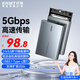 憶捷Type-C3.1移動(dòng)硬盤盒2.5/3.5英寸外置盒筆記本臺(tái)式機(jī)SATA固態(tài)SSD機(jī)械硬盤外接盒【全鋁合金】