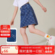 ASK JUNIOR女童半截裙夏薄款時(shí)尚牛仔裙子兒童半身裙短裙 藍(lán)色 140 