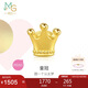 周生生七夕禮物黃金轉(zhuǎn)運珠愛情童話皇冠不含手鏈繩92313C定價