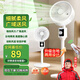 XVVMI米【超級單品】三葉輕音立式電風(fēng)扇家用柔風(fēng)落地扇臺式桌面小型風(fēng)扇大風(fēng)量節(jié)能搖頭宿舍電扇 
