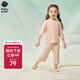 babycare兒童睡衣優(yōu)可絲薄款寶寶家居服套裝 【春夏款】桃乳粉 90 