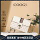COOGI包包女款2025年品牌輕奢侈女士包包生日七夕情人節(jié)禮物送女友老婆 米白 精美禮盒送禮有面