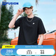 FILA FUSION斐樂潮牌情侶短袖T恤2025年夏季寬松透氣t恤男女同款上衣