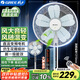 格力（GREE）【花精靈風扇】直流變頻電風扇落地扇家用風隨溫變臺地兩用一級能效遙控電扇低噪 FDZ-35X69Bg5