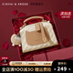 CinvaiKrose包包女包2025最新款波士頓包枕頭包斜挎單肩包七夕情人節(jié)禮物 米白色【禮盒款】
