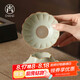 尚言坊汝窯茶漏過(guò)濾網(wǎng)茶濾泡茶工具全陶瓷一體濾茶器功夫茶具配件