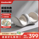 象術(shù)（SIAASOO）L1腿部按摩器 腿部按摩儀全自動(dòng)揉捏熱敷大腿小腿肌肉 送父母親男女友生日禮物 長(cháng)輩中秋節禮品 L1雅致灰【插電款】【腿足兼顧】