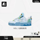 STARTER【鹿晗同款 新品】25夏新款度假鏤空透氣編織網(wǎng)面厚底面包增高鞋 海岸藍 36