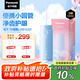 松下（Panasonic）沖牙器洗牙器水牙線高頻脈沖水流小圓管牙齒沖洗器生日七夕情人節(jié)禮物送男女友小巧便攜出游DJ33藍