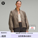 lululemon丨Lightweight女士輕盈版下擺抽繩飛行員夾克 防風(fēng) LW4CE0S 深卡其 M