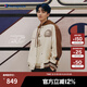 Champion[王俊凱同款]泡泡瑪特冠軍棒球服男24秋季新款?yuàn)A克外套女 米色拼接 L
