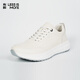 利郎輕時(shí)尚男鞋【商場(chǎng)同款】休閑鞋男頭層牛皮輕便透氣耐磨鞋子男 白（01） 41